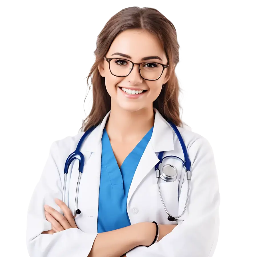 Doctor consulting at a women's health clinic
